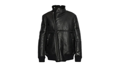 Rick Owens Hollywood Flight Jacket Black